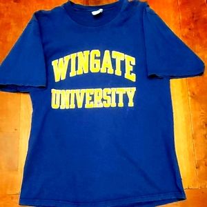 Wingate University vintage shirt